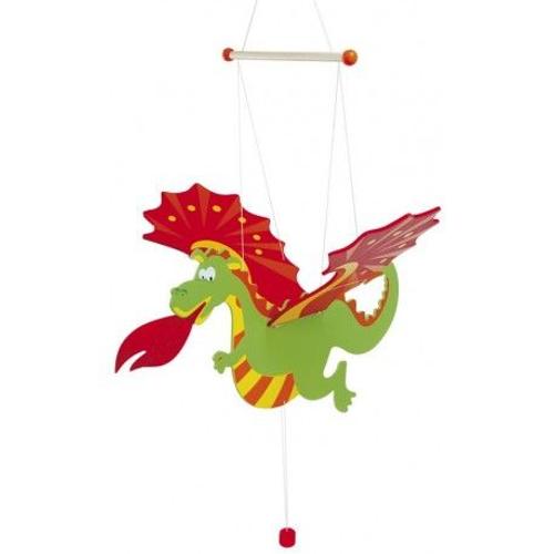 Mobile Dragon En Bois