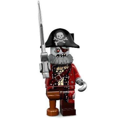 LEGO Figurine Série 14 Monsters : Pirate Zombie N°2