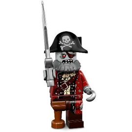 LEGO Figurine Série 14 Monsters : Pirate Zombie N°2