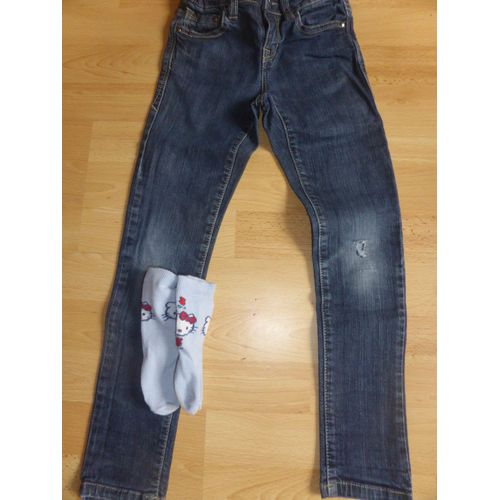 Jean Zara Kids Jean Coton 5 Ans Bleu Foncé