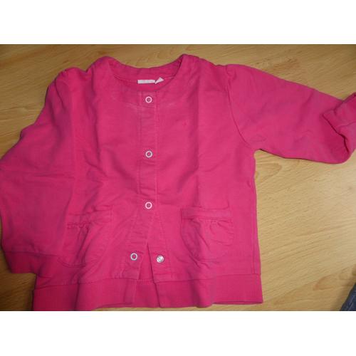 Gilet 3 Suisses Gilet Coton 18 Mois Rose 