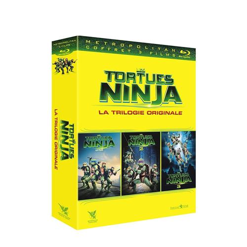 Les Tortues Ninja - La Trilogie Originale : Le Film + Le Secret De La Mutation + Les Tortues Ninja 3 : Nouvelle Génération - Blu-Ray