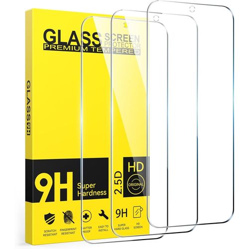 3 Pièces Verre Trempé Pour Xiaomi Redmi Note 13 4g Ultra Résistant Film Protection Écran Anti-Rayures Sans Bulles Film Protection Écran Avec Note 13 4g 6.67