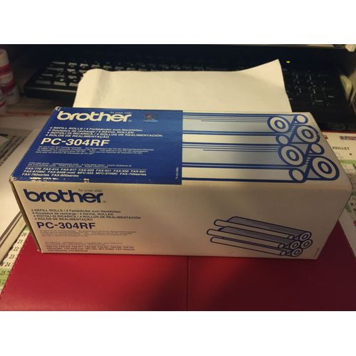 Rouleaux de recharge Brother PC-304RF pour fax
