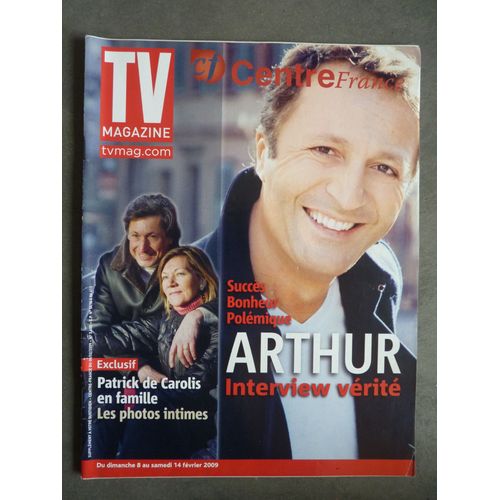 Tv Magazine, Arthur Cover, Alessandra Martines, Yvan Le Bolloc'h- Bruno Solo, Diego Maradona