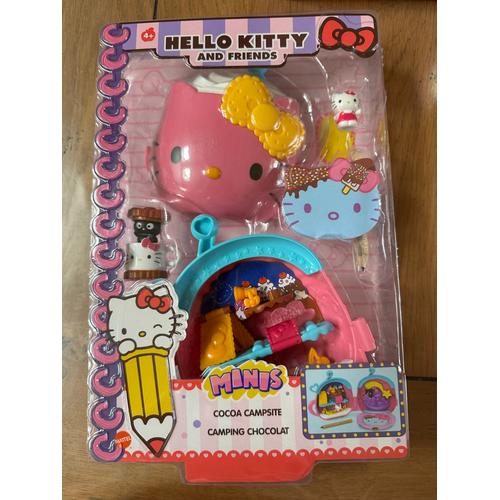 Playset Figurines Hello Kitty Coffret Camping Chocolate