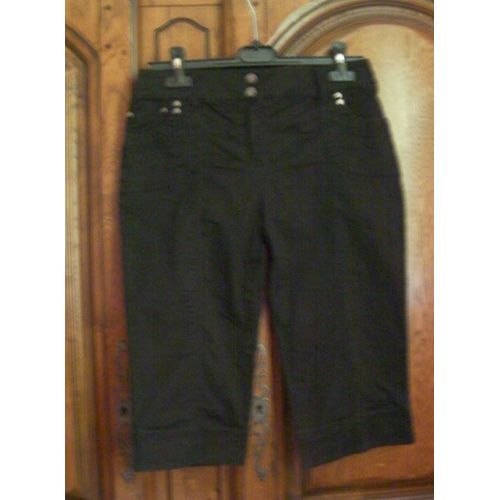 Pantacourt Noir Camaïeu - Taille 36