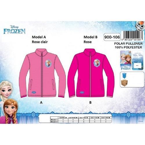 Sweat Polaire La Reine Des Neiges Frozen Disney * Polaire * Fille * Neuf L'unit? / Model Al?Atoire * Veste / Manteau / Sweat / Gilet * De 3 A 8 Ans 