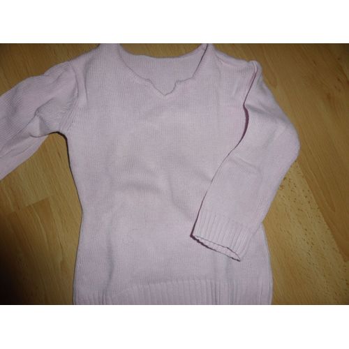 Pull Pas De Marque Pull Coton 3 Ans Rose