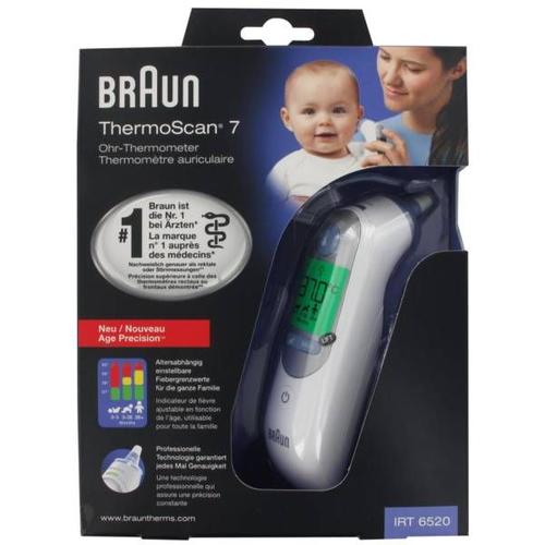 Braun Thermoscan 7 IRT 6520 Thermomètre Auriculaire