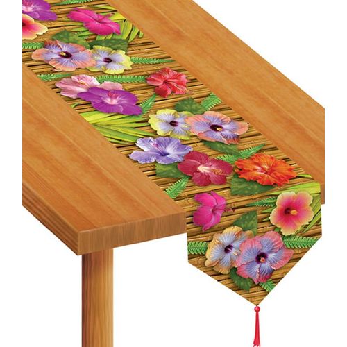 Chemin De Table Fleur D'hibiscus Hawaï Taille Unique