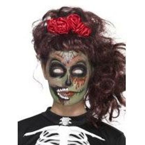 Kit Maquillage Zombie Femme Dia De Los Muertos Taille Unique