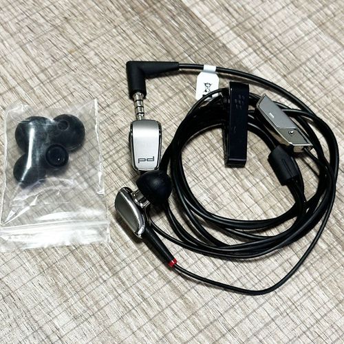 Ecouteurs Blackberry Logo Porsche Design Jack 3,5 Mm Noir Avec Micro