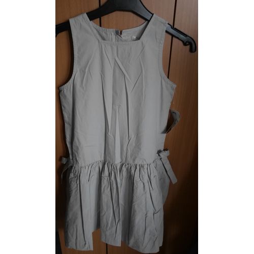 Robe Cfk Coton 10 Ans Gris