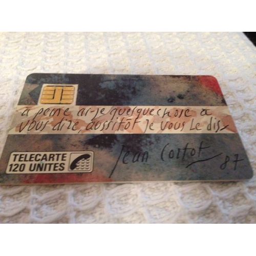 Télécarte Jean Cortot 