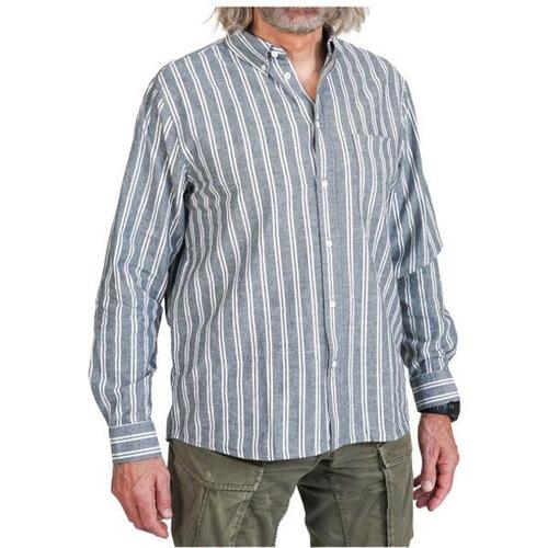 Hugo Button Down Stripe Shirt Chemise Taille Xxl, Gris