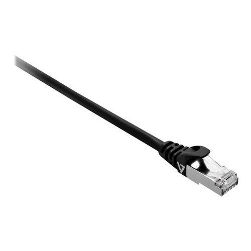 V7 - Cordon de raccordement - RJ-45 (M) pour RJ-45 (M) - 1 m - SFTP - CAT 7 - moulé - noir