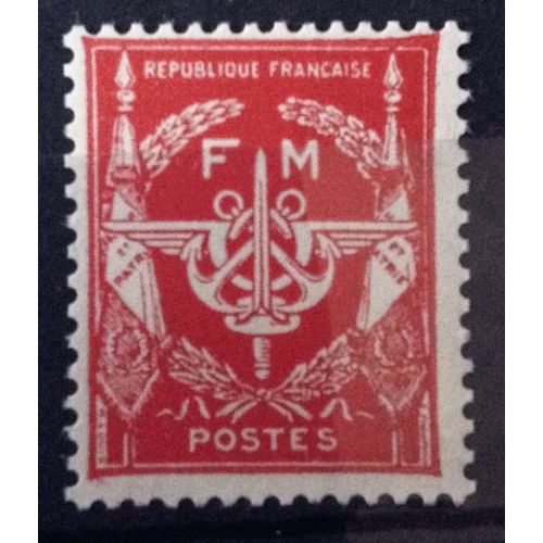 France - Fm Rouge (Impeccable N° 12) Neuf** Luxe - N12592