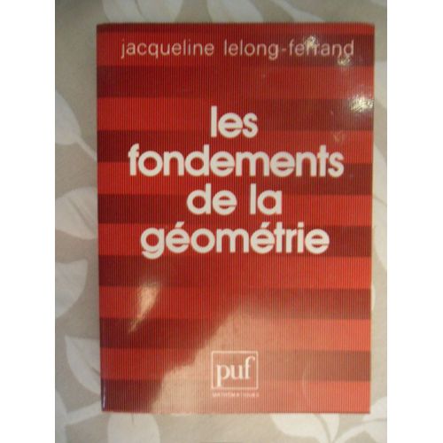 Les Fondements De La Géométrie