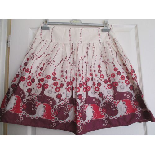 Jupe " Fleurie " Taille 40