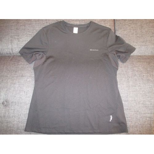 Tee-Shirt Noir Décathlon Taille L