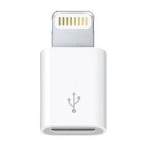Adaptateur Lightning Imobile Micro Usb Vers Iphone 5 / 5s / 5c, Ou 6, Ipad Mini - 8 Broches. Chargeur Et Synchronisation