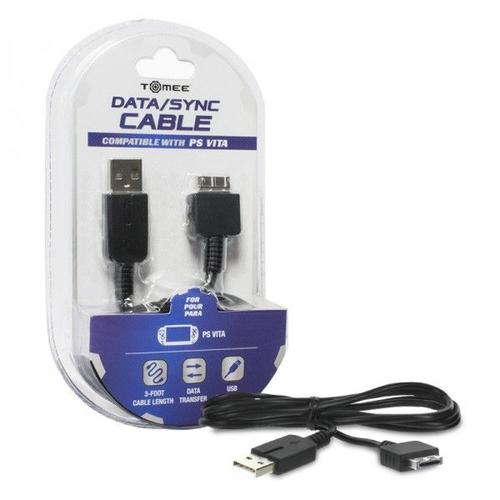 Câble Usb Tomee Pour Console Portable Ps Vita (Transfert De Données + Alimentation)