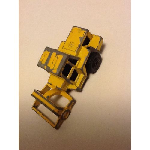 Majorette Rouleau Chantier Jaune 
