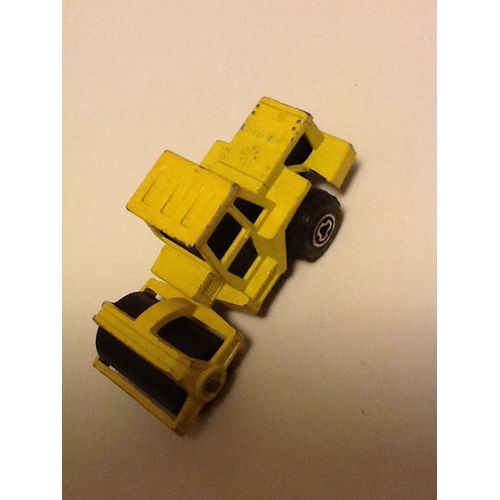 Majorette Rouleau De Chantier Jaune 