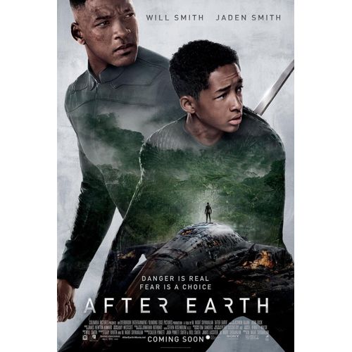 After Earth - Affiche Américaine Roulée Originale De Cinéma - Format 70x100 Cm - Un Film De M. Night Shyamalan Avec Jaden Smith, Will Smith, Sophie Okonedo, David Denman, Isabelle Fuhrman - Année 2013