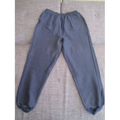 Legging Taille 40 Bleu Marine