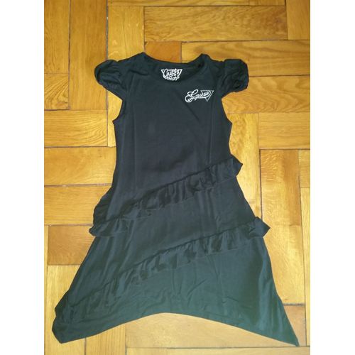 Guess Robe Fille Noire 8 Ans Volants