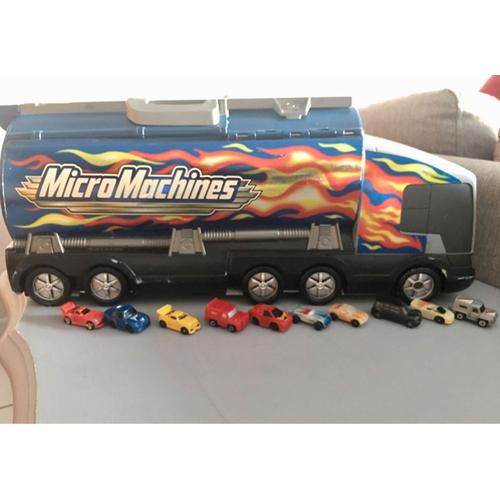 Camion Micro Machine Avec 10mini Véhicules 