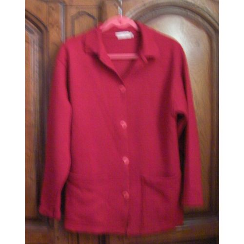 Veste Rouge Terre & Mer - Taille 40/42