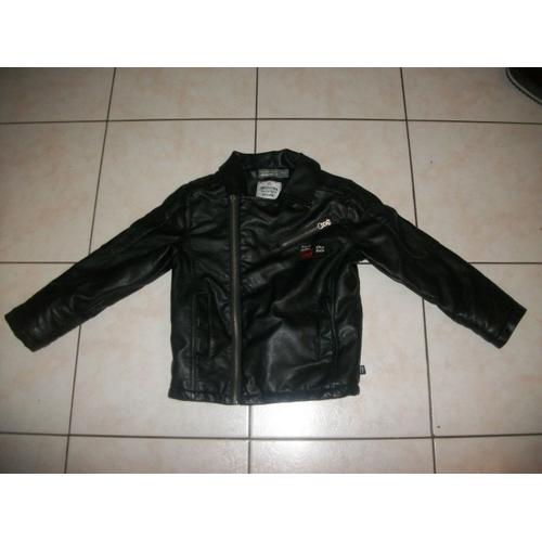 Blouson Orchestra  Simili Cuir Cuir 6 Ans Noir  ...