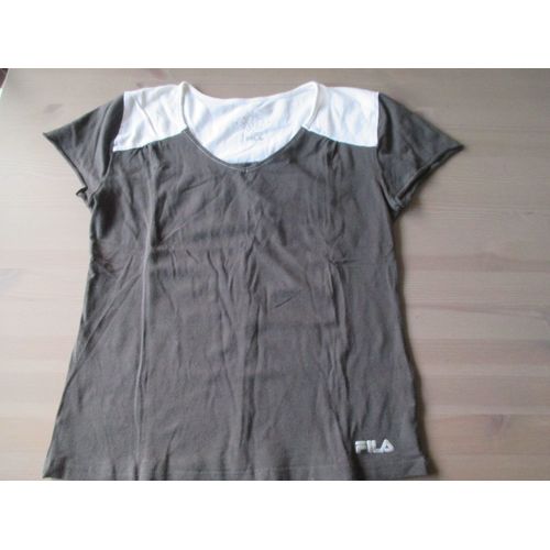 Tee-Shirt Fila Taille L Gris