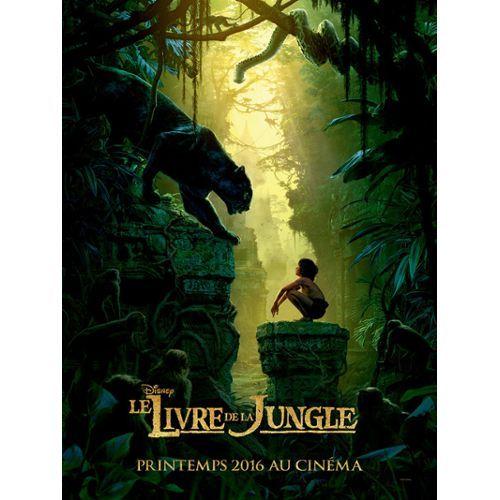 Le Livre De La Jungle - The Jungle Book - Jon Favreau - Neel Sethi - Pré-Affiche De Cinéma Pliée 120x160 Cm