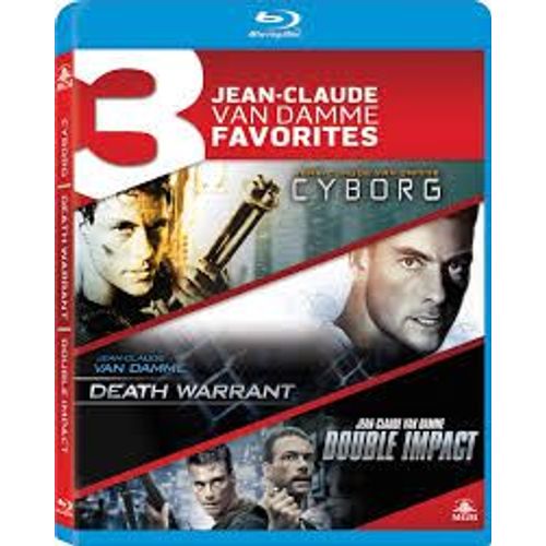 Cyborg (Blu-Ray) / Death Warrant (Blu-Ray) / Double Impact (Blu-Ray)