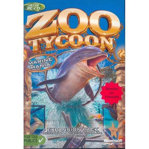Zoo Tycoon Marine Mania - Ensemble Complet - Pc - Cd - Win - Français