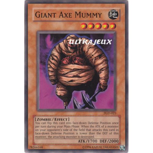 Yu-Gi-Oh! - Pgd-023 - Giant Axe Mummy - Commune