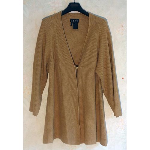 Gilet Laurel Laine 40 Jaune Moutarde