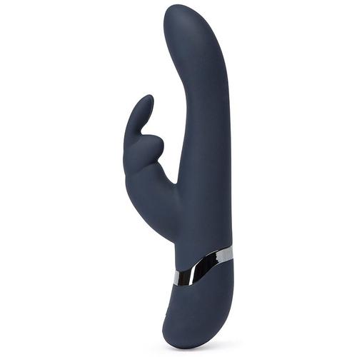 Vibromasseur Rabbit Rechargeable - Oh My - Fifty Shades Darker - Bleu Marine