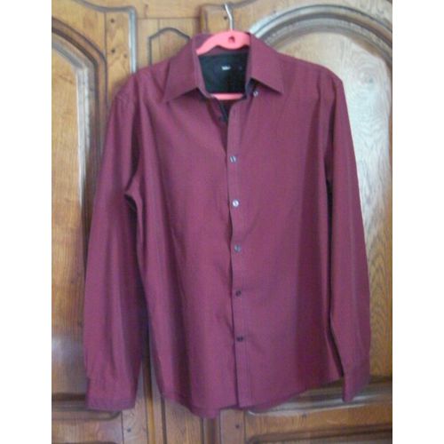 Chemise Bordeaux Celio - Taille L