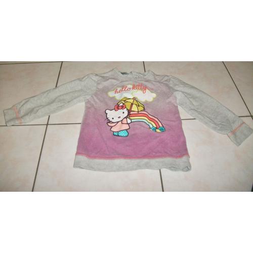 Sweat Gris Hello Kitty 5 Ans Arc En Ciel ...