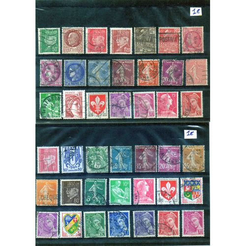 Timbres Oblitérés 