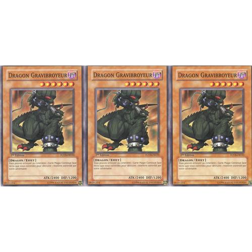 3x  Dragon Gravibroyeur   - Fotb-Fr030