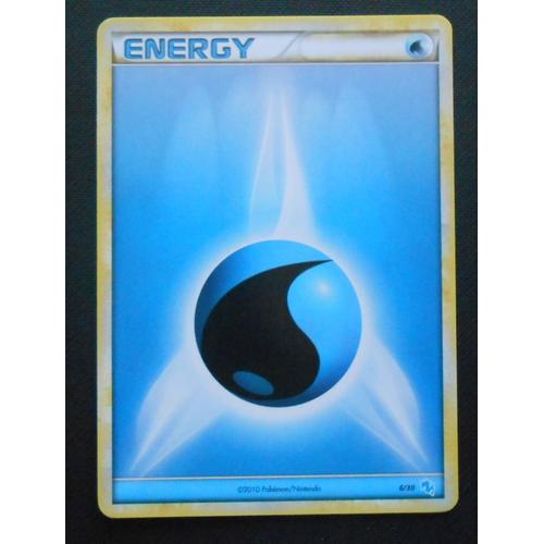 Energy Eau 6/30 - Trainer Kit - Heartgold Soulsilver - Léviator - Vf