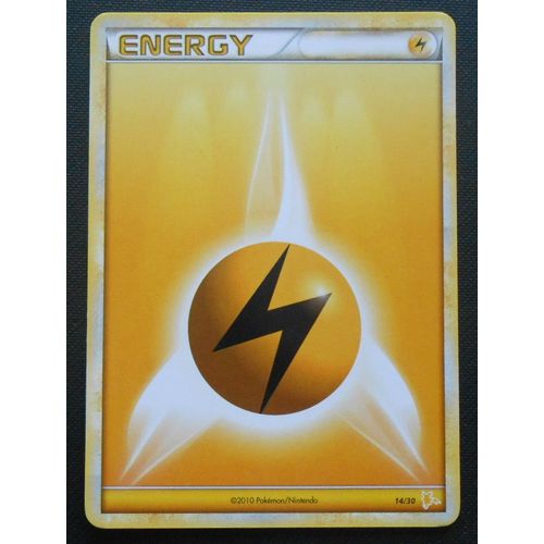 Energy Electrique 14/30 - Trainer Kit - Heartgold Soulsilver - Raichu - Vf