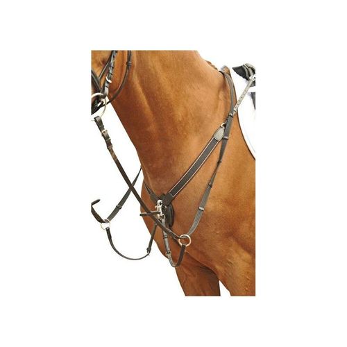 Collier De Chasse Élastique Noir Cheval