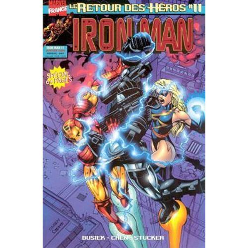 [ Le Retour Des Héros ] " Butin De Guerre " ( Iron Man / The Avengers ) : Iron Man N° 11 ( Janvier 2000 )